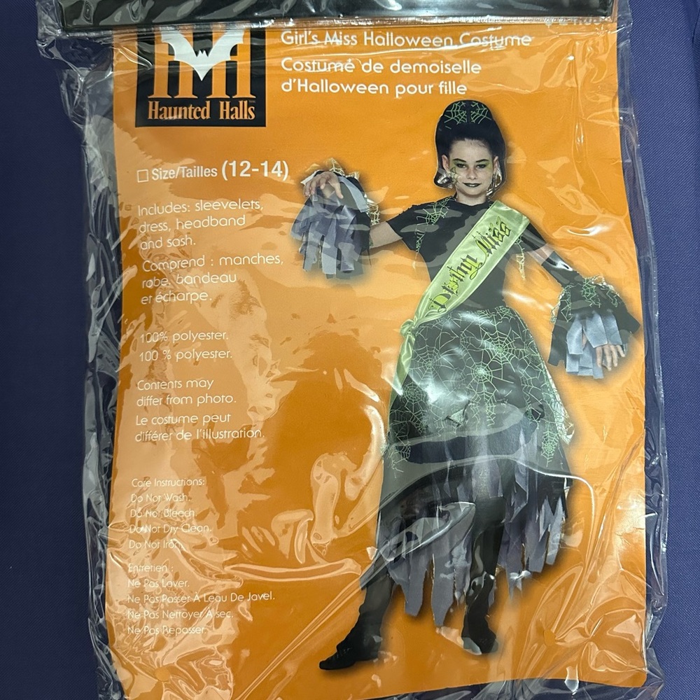 MISS HALLOWEEN ZOMBIE PAGEANT GIRL COSTUME